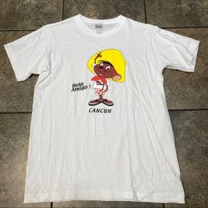 VTG 90’s Cancun Speedy Gonzales S/S T-Shirt Size Medium